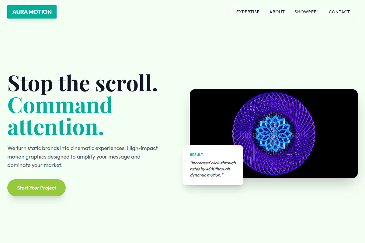 Aura Motion Graphics