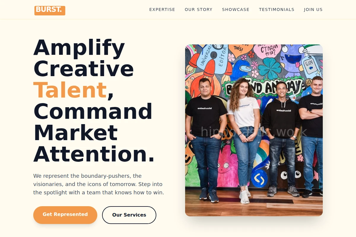 Burst Talent Agency